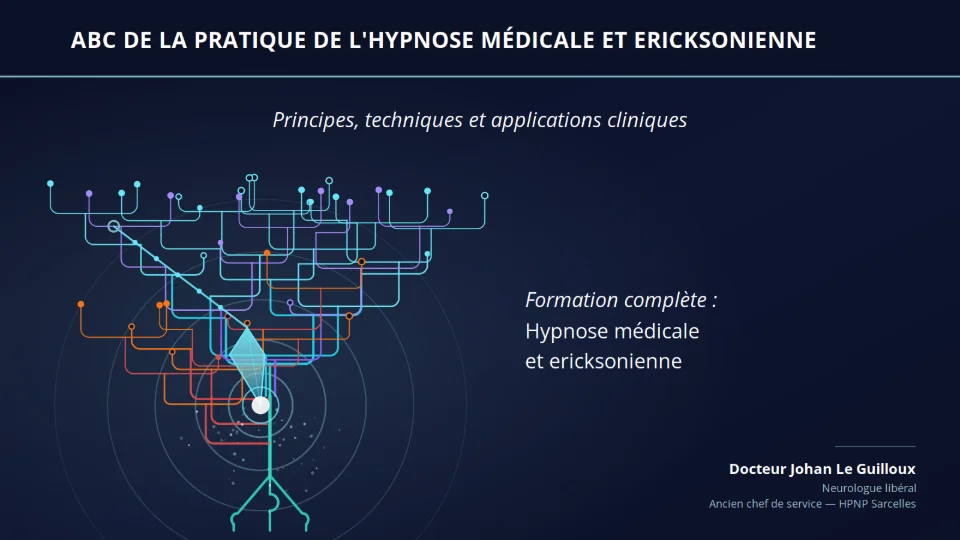Couverture de la formation Hypnose du Dr Johan Le Guilloux